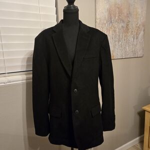 Quince Black Mongolian Cashmere Blazer